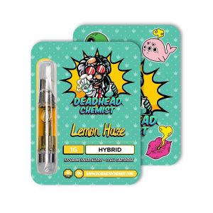 Deadhead Chemist THC Vape Cartridge 1G | Lemon Haze Hybrid